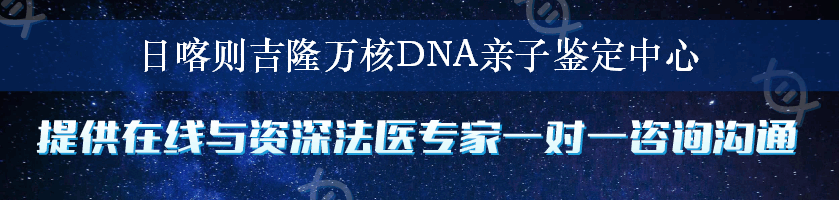 日喀则吉隆万核DNA亲子鉴定中心